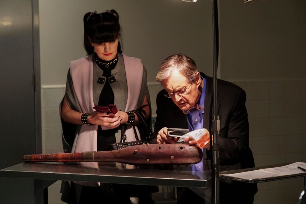 Pauley Perrette and David McCallum on NCIS | Monty Brinton/CBS via Getty Images