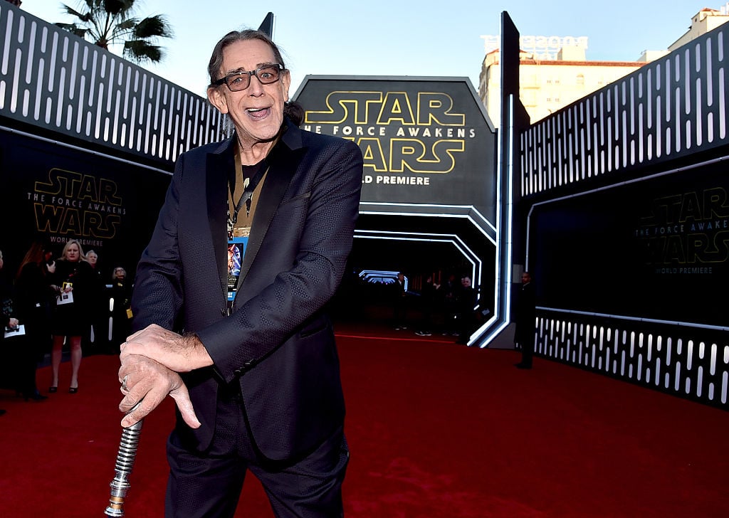 Peter Mayhew at the 'Star Wars: The Force Awakens' premiere