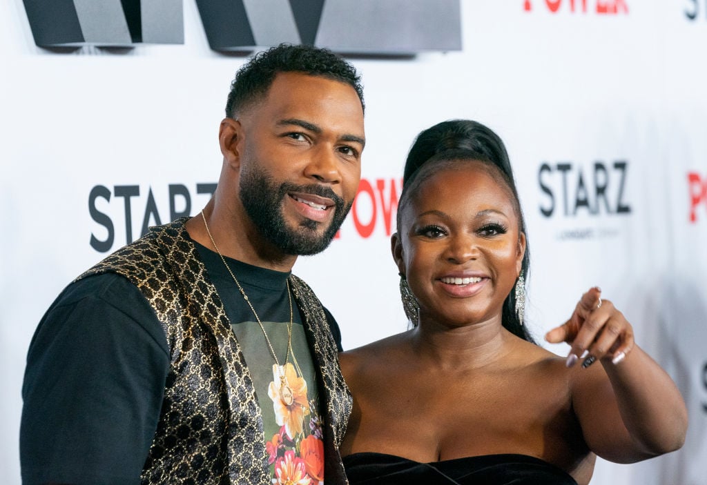 Omari Hardwick and Naturi Naughton attend STARZ Power Season 6