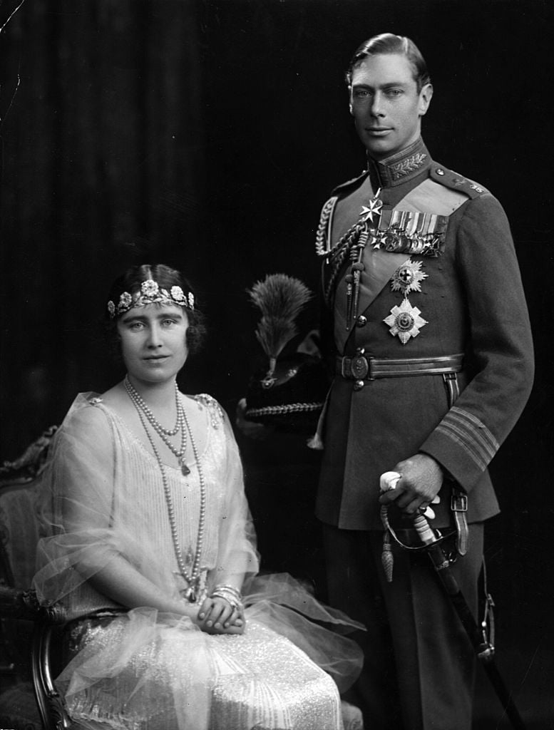 Prince Albert and Elizabeth Bowes-Lyon (later King George VI and the Queen Mother)