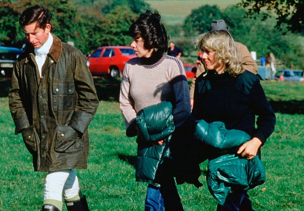 Prince Charles, Camilla Parker Bowles, and Lady Sarah Keswick