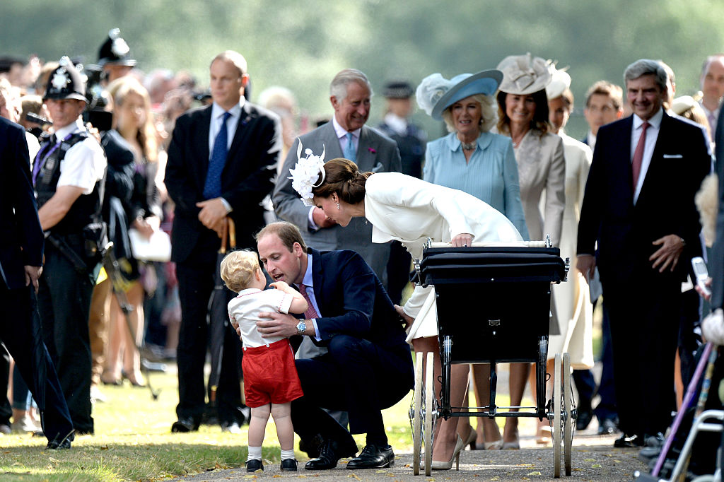 Prince William and Kate Middleton with Prince George and Princess Charlotte