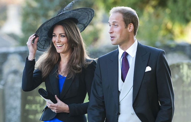 Prince William and Kate Middleton shortly before their engagement in 2010