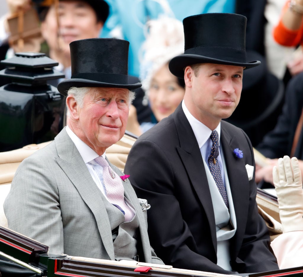 Prince William and Prince Charles