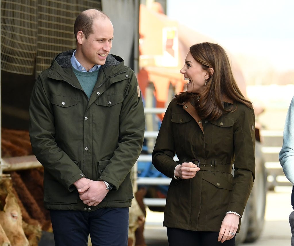 Prince William and Catherine, Duchess of Cambridge visit Teagasc Research Farm