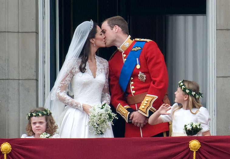 open lace back dress Blue Princess Kate Middleton Cocktail Dress Prom Red Carpet Celebrity –  Hoprom main image 0