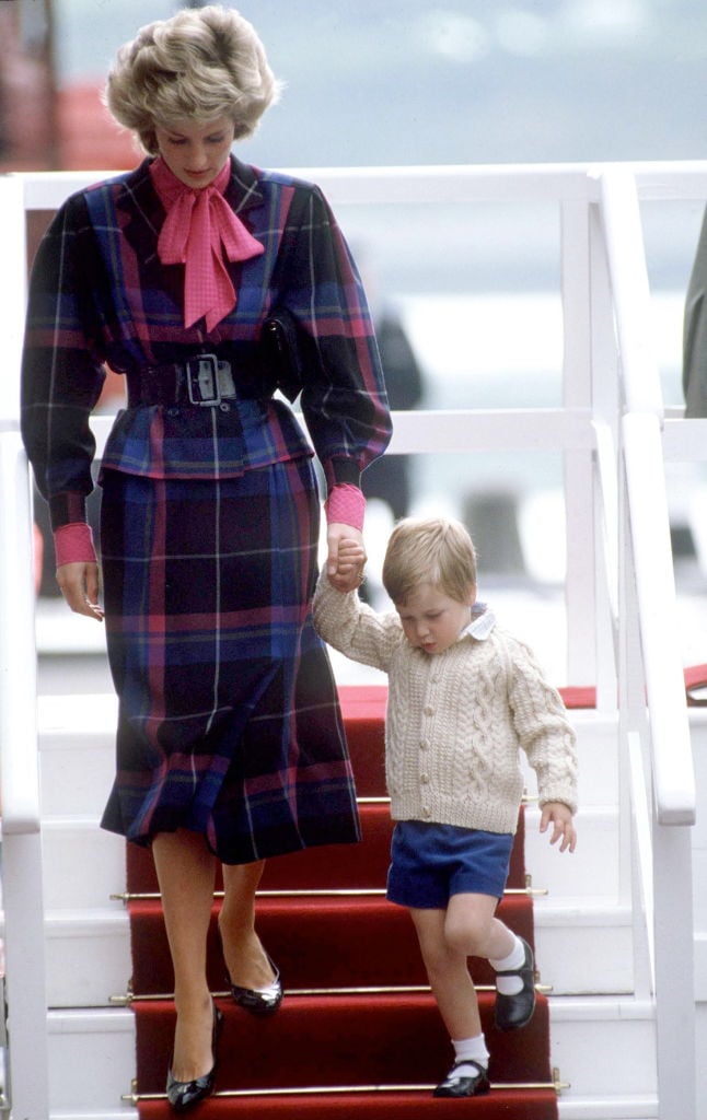 Princess Diana and Prince William