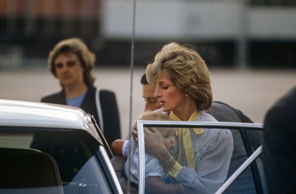 Princess Diana and Prince William