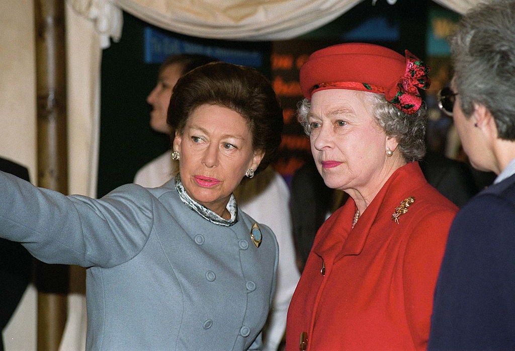 Princess Margaret and Queen Elizabeth 