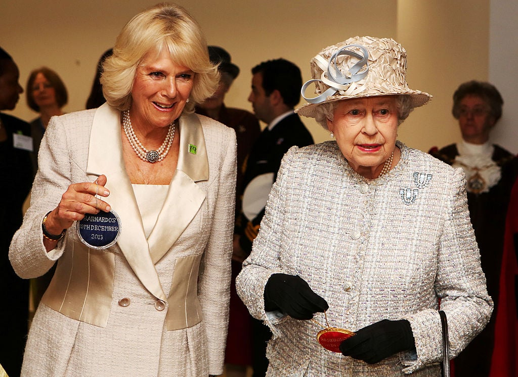 Camilla, Duchess of Corwall and Queen Elizabeth