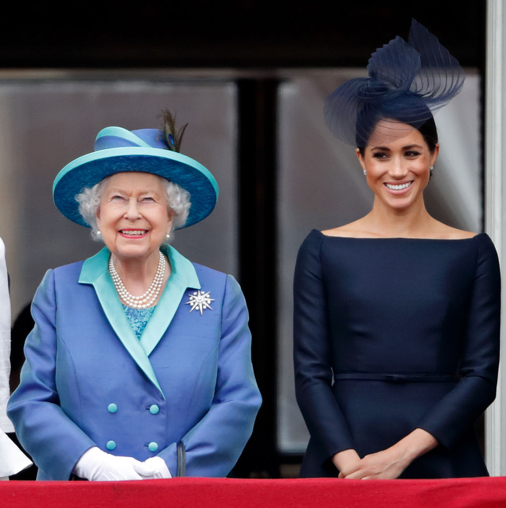 Queen Elizabeth and Meghan Markle, 2018