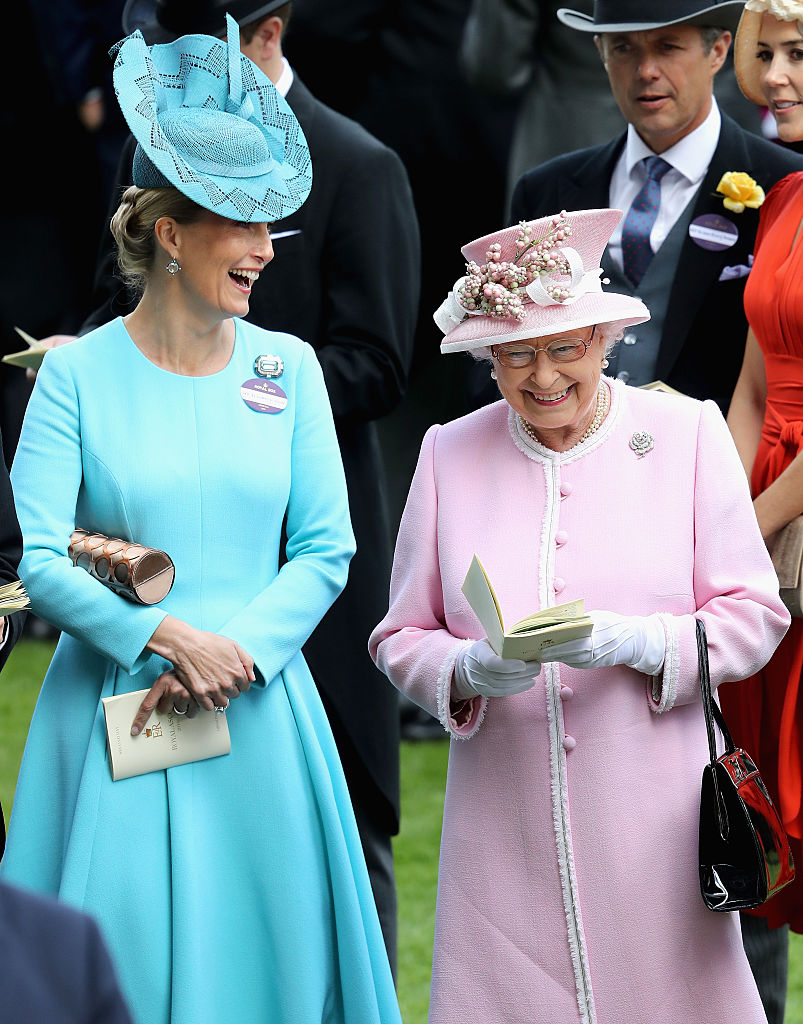 Queen Elizabeth and Sophie, Countess of Wessex