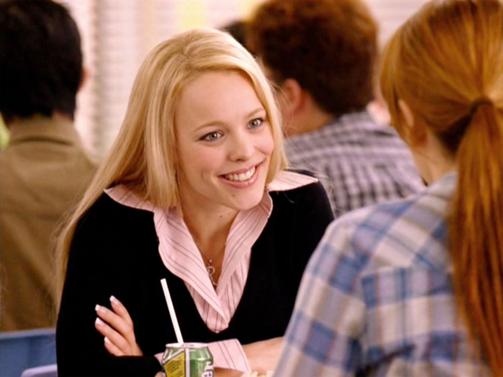 Rachel McAdams as Regina George in Mean Girls 