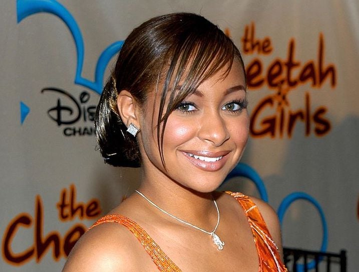 Raven Symoné at a movie premiere for 'The Cheetah Girls' in 2003