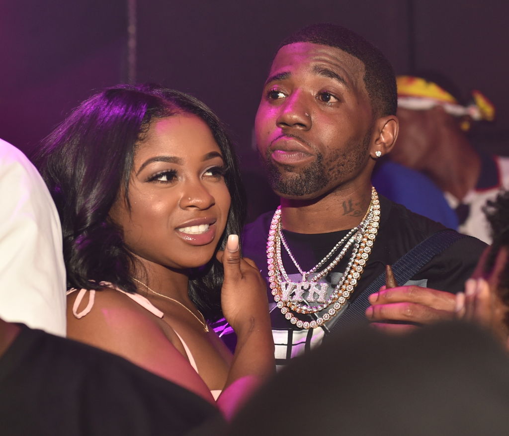 Reginae Carter and YFN Lucci in 2018