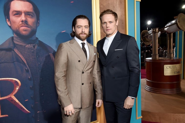 Richard Rankin and Sam Heughan