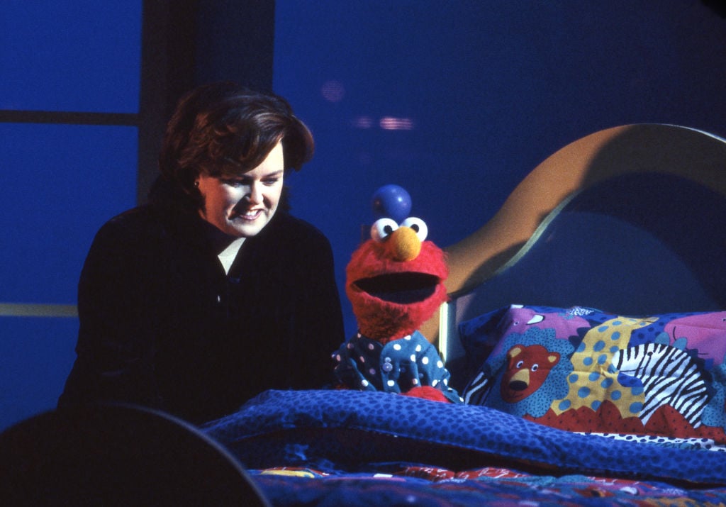 Rosie O'Donnell and Elmo