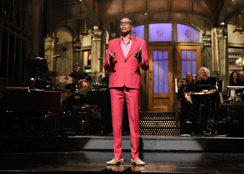 Host RuPaul on 'Saturday Night Live'