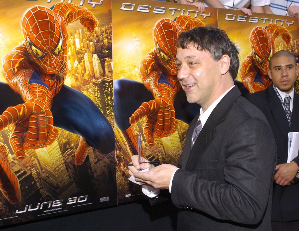 Sam Raimi at the 'Spider-Man 2' premiere