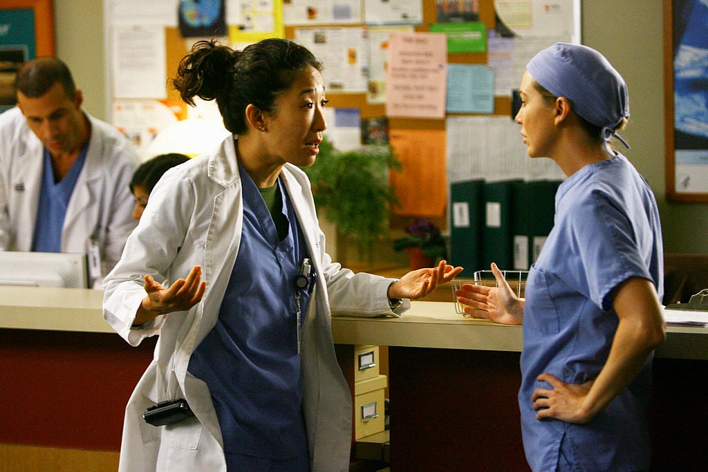 Sandra Oh and Ellen Pompeo of 'Grey's Anatomy'