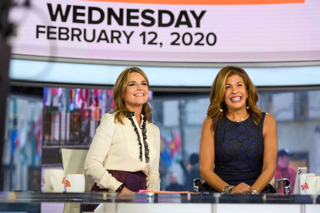 Savannah Guthrie and Hoda Kotb of the 'Today Show'