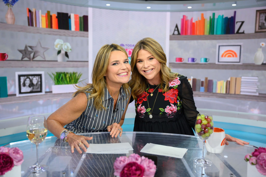 Savannah Guthrie and Jenna Bush Hager of the 'Today Show' 