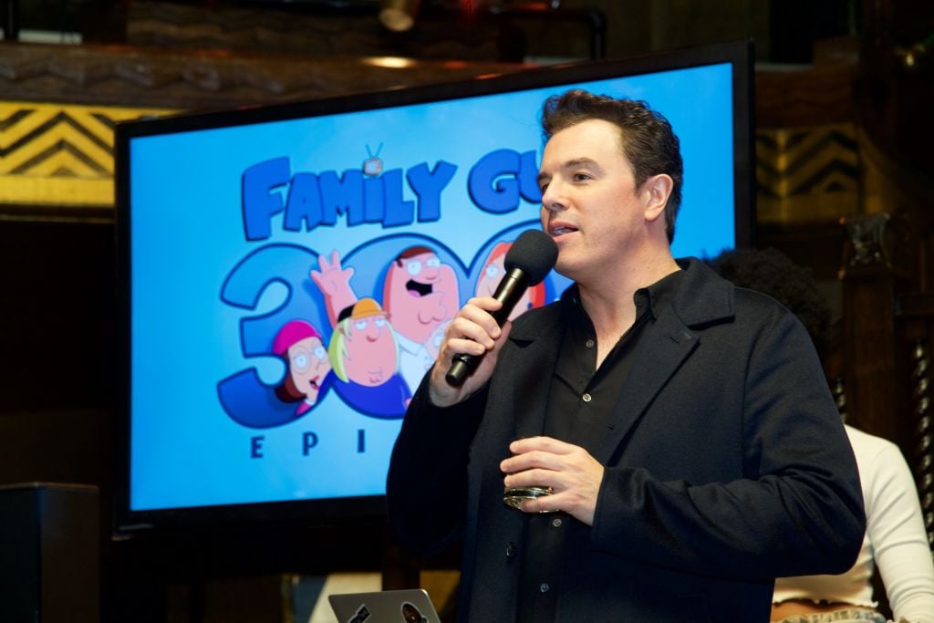 Seth MacFarlane at the Fox Celebrates 300th Episode Of 'Family Guy' event