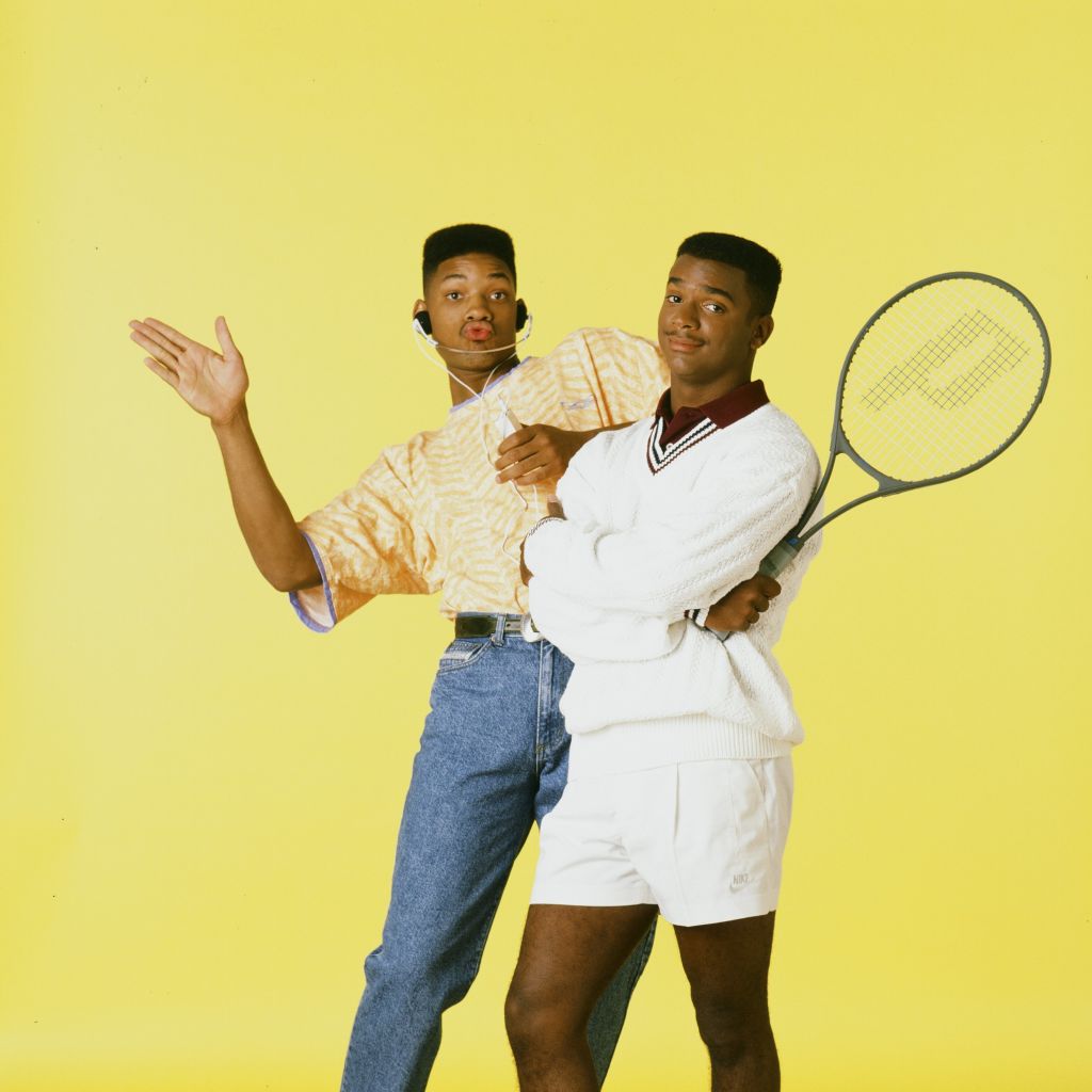 Will Smith and Alfonso Ribeiro in 'The Fresh Prince of Bel-Air' Season 1