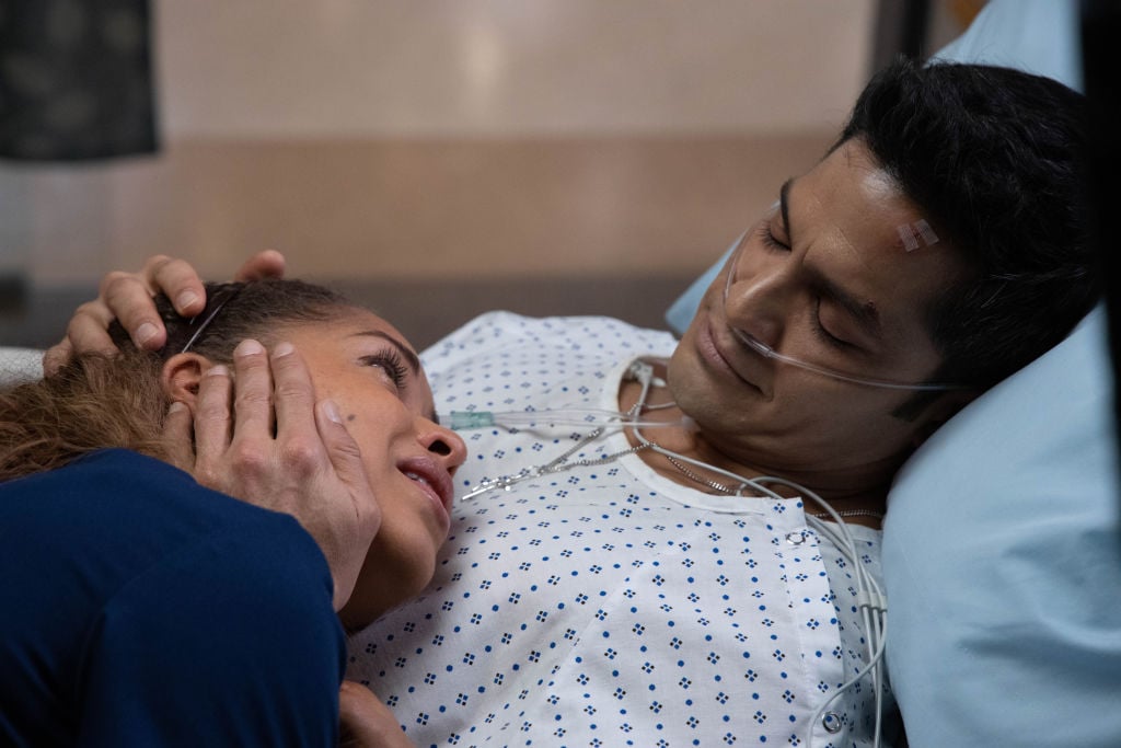 Antonia Thomas as Dr. Claire Brown and Nicholas Gonzalez as Dr. Neil Melendez | Jack Rowand/ABC via Getty Images 