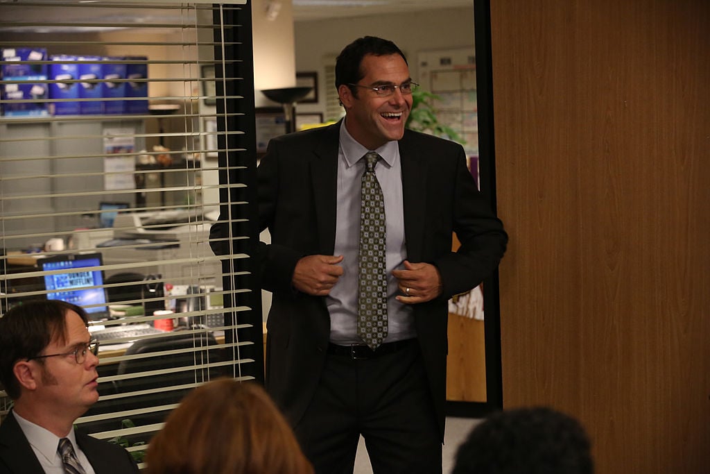 The Office': Andy Buckley's Day Job Helped Him Get Hired to Play David  Wallace