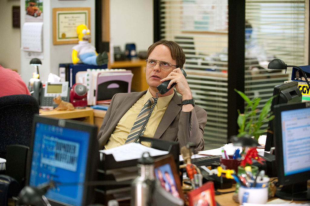 Rainn Wilson as Dwight Schrute on 'The Office'