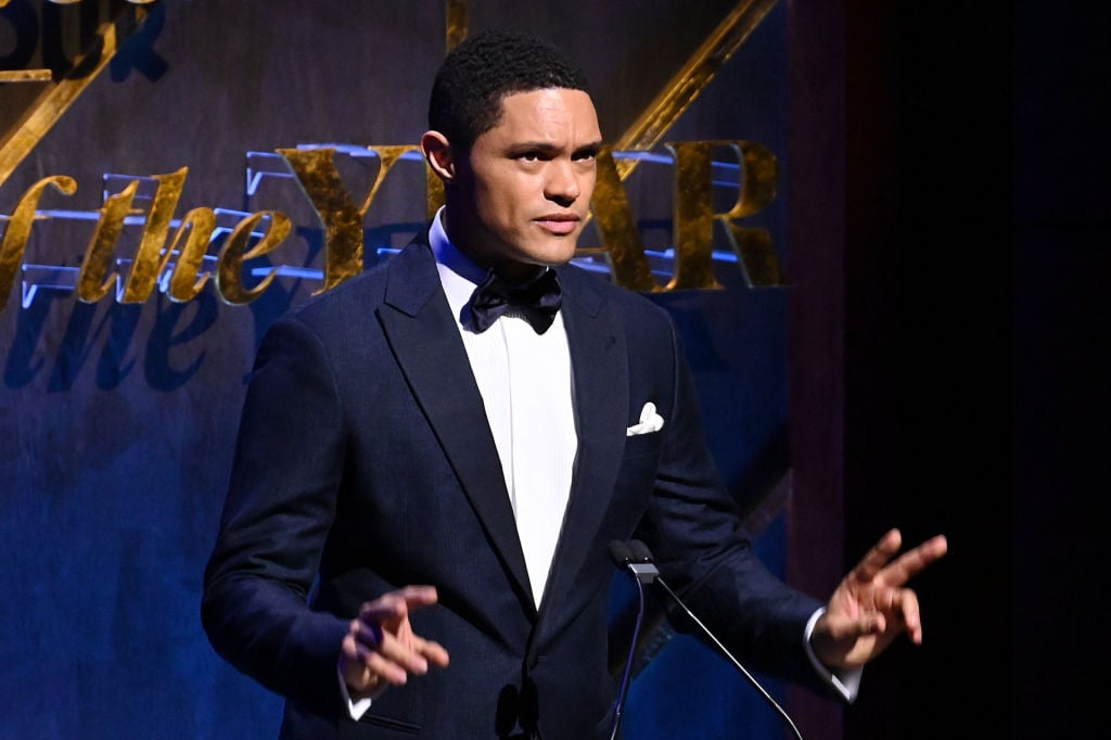 Trevor Noah speaks onstage