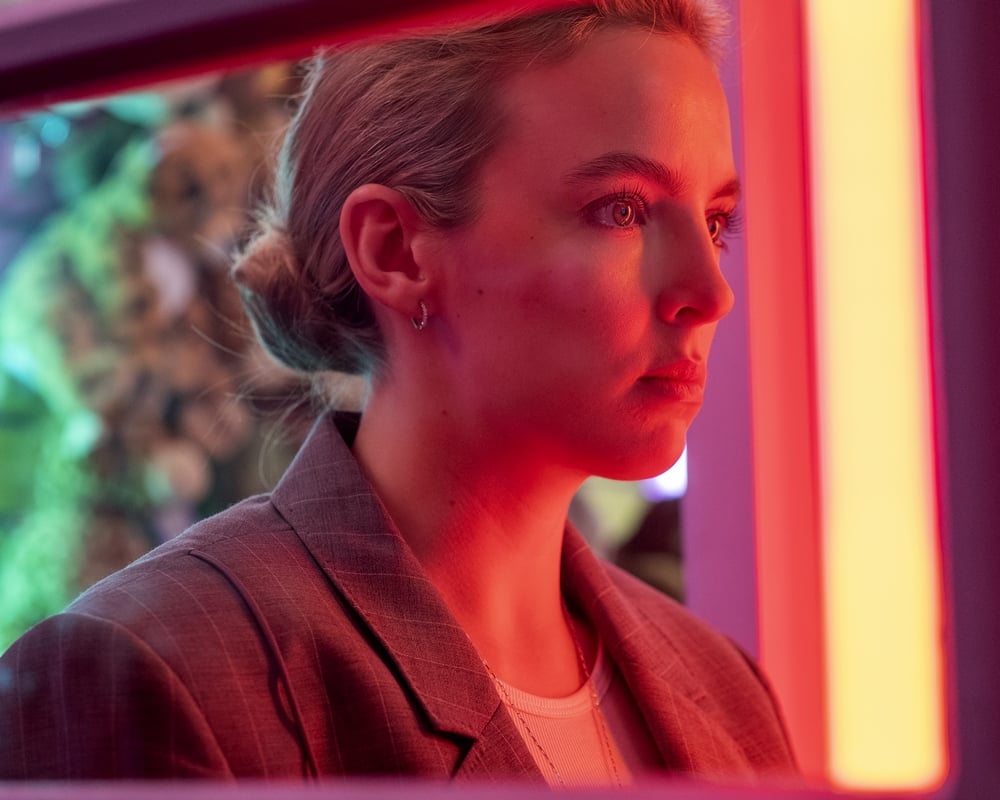 Jodie Comer in the role of Villanelle on Season 3 of 'Killing Eve' 