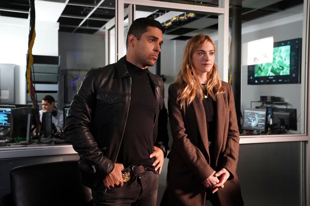 Wilmer Valderrama and Emily Wickersham on NCIS |  Monty Brinton/CBS via Getty Images