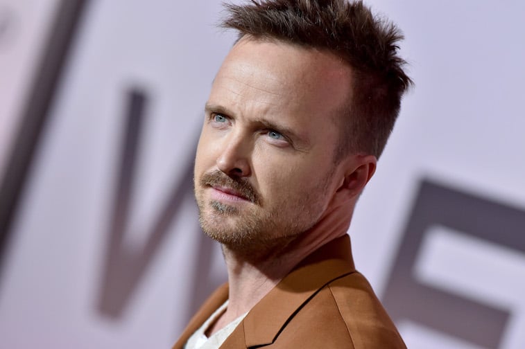Aaron Paul on the red carpet