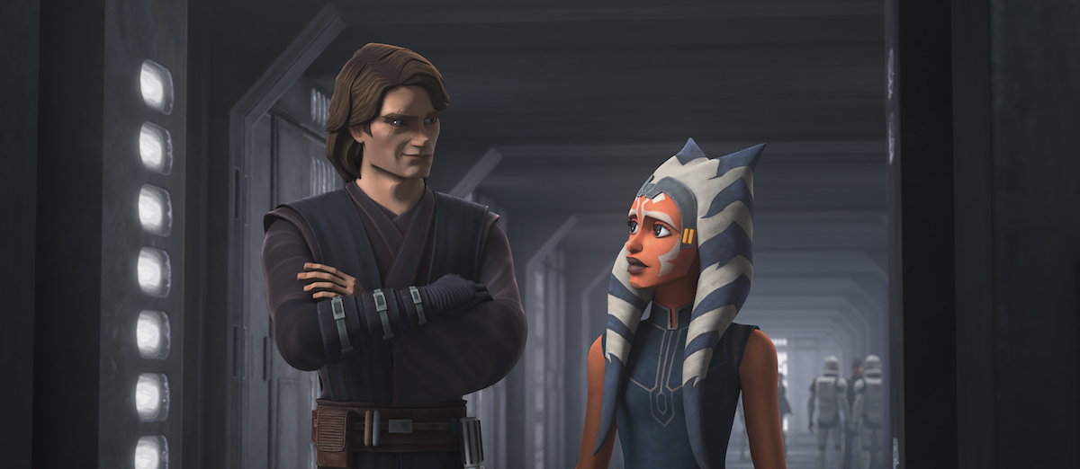 Anakin and Ahsoka reunite on Season 7's upcoming Episode 9, 'Star Wars: The Clone Wars.'