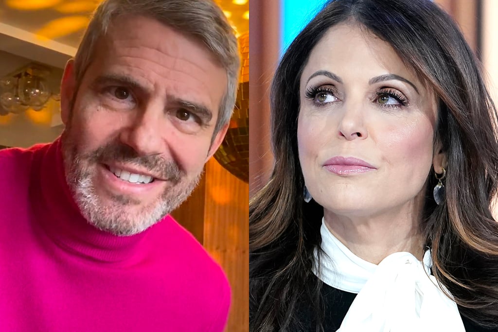 Andy Cohen and Bethenny Frankel