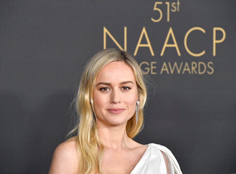 Brie Larson on the red carpet