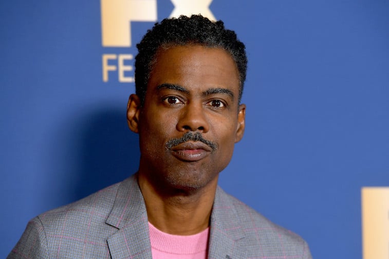 Chris Rock on the red carpet