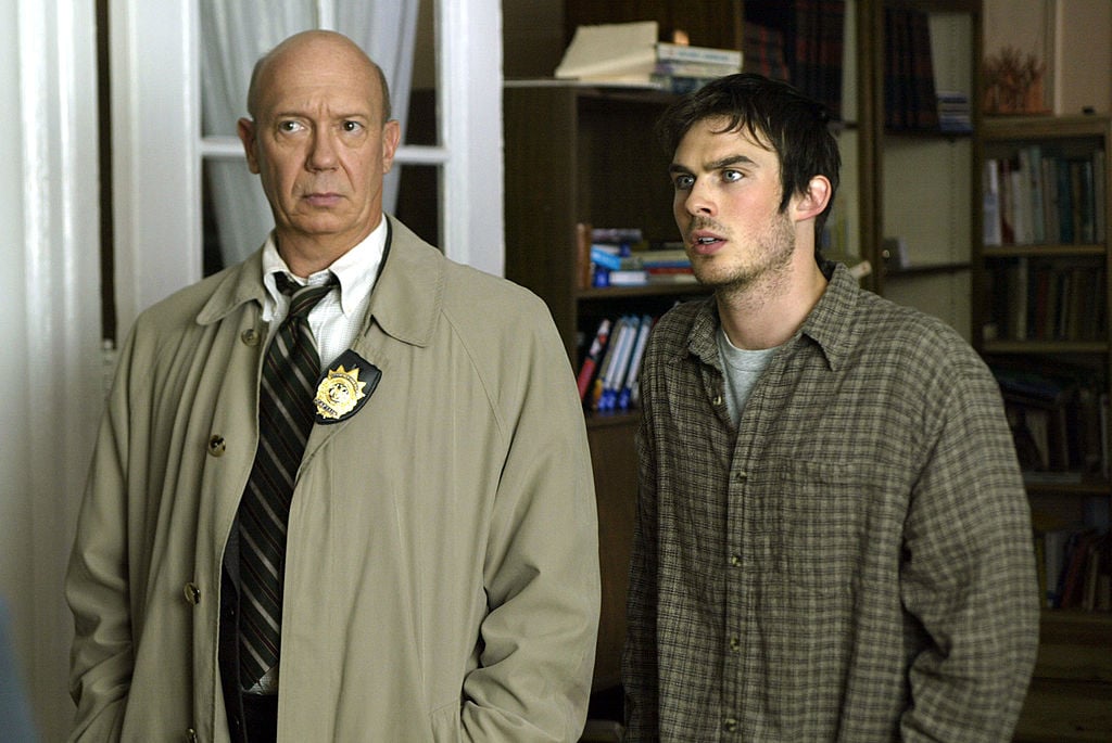 Dan Florek and Ian Somerhalder in SVU