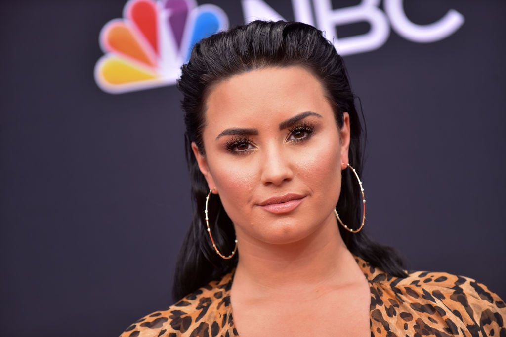 Demi Lovato attends the Billboard Music Awards on May 20, 2018
