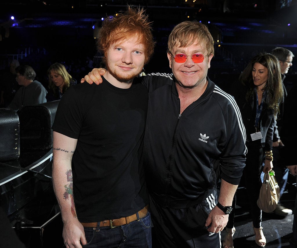 Ed Sheeran and Elton John