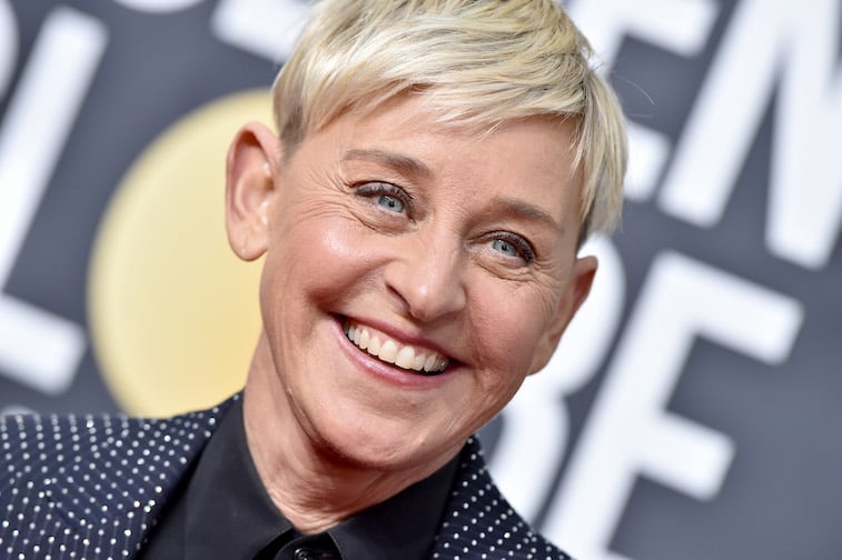 Ellen DeGeneres on the red carpet