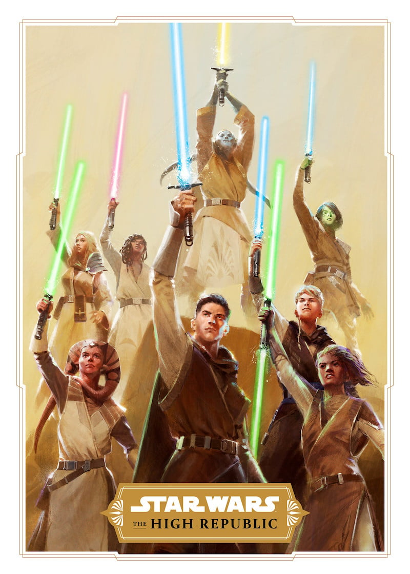 Star Wars: The High Republic Jedi Concept Art.