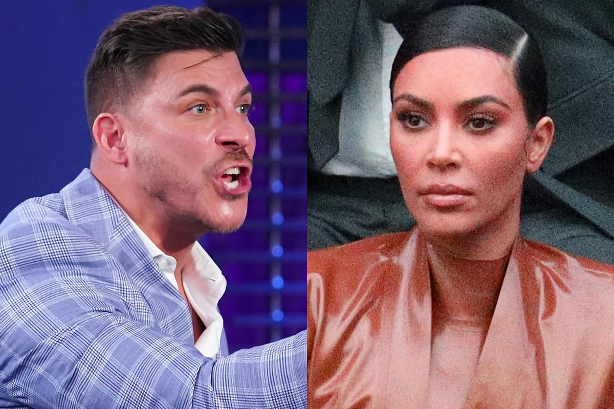 Jax Taylor and Kim Kardashian West