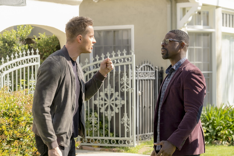 Justin Hartley and Sterling K. Brown