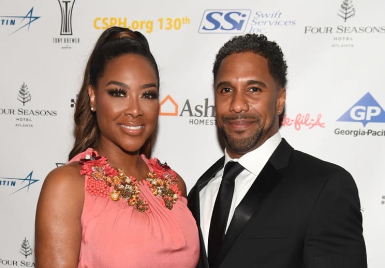 Kenya Moore and Marc Daly