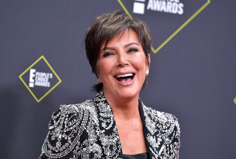 Kris Jenner on the red carpet