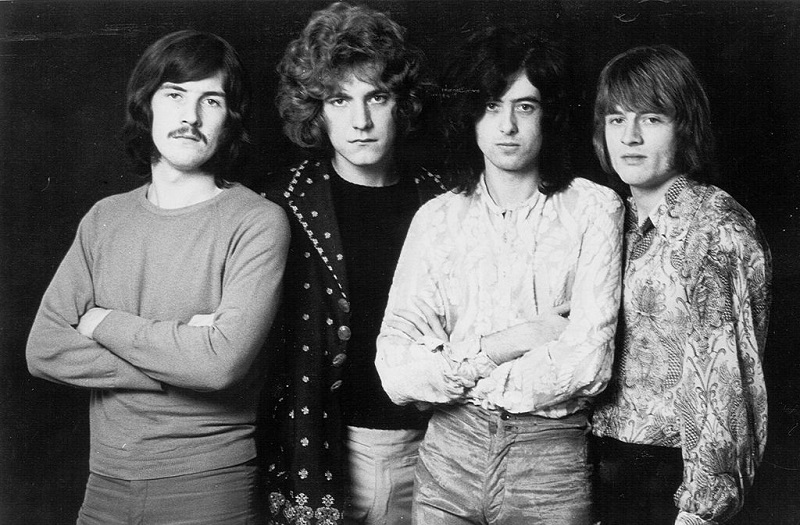 Led Zeppelin early band portrait, 1968