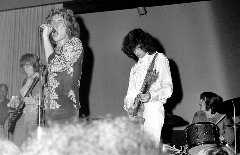 Led Zeppelin first tour, 1968